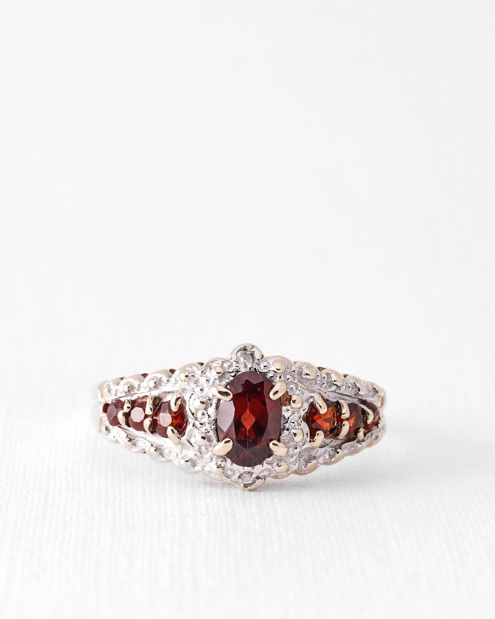 Ayla | Vintage Granaat & Diamant Dress