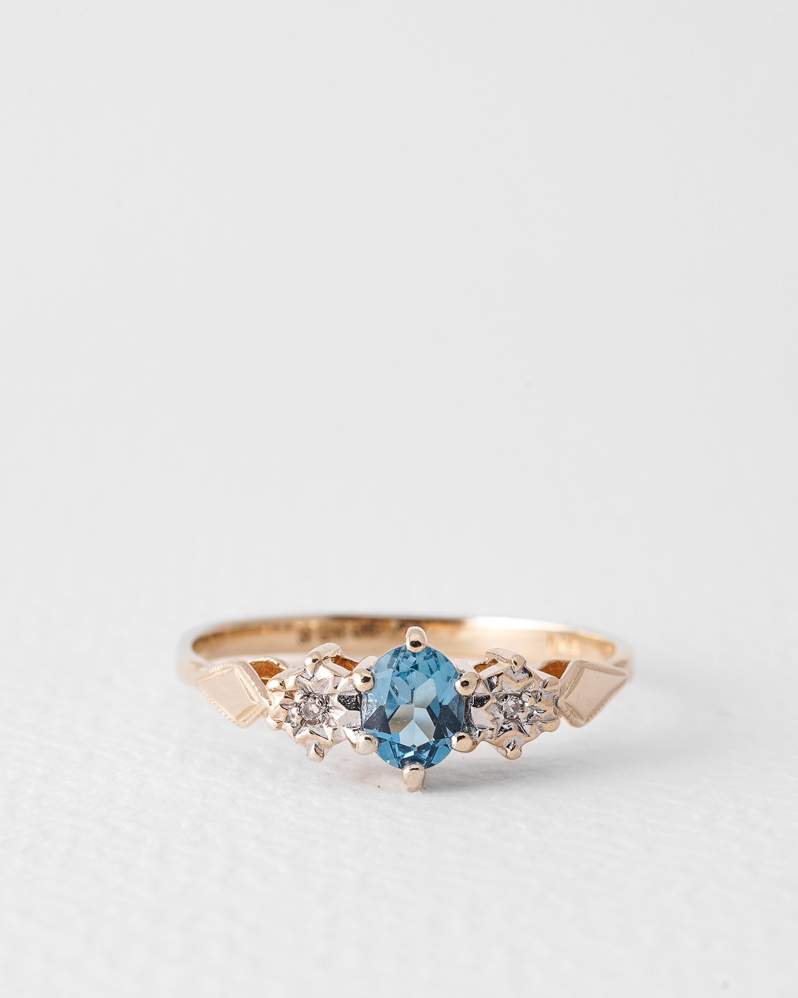Jolie | Vintage Topaas & Diamant Dress