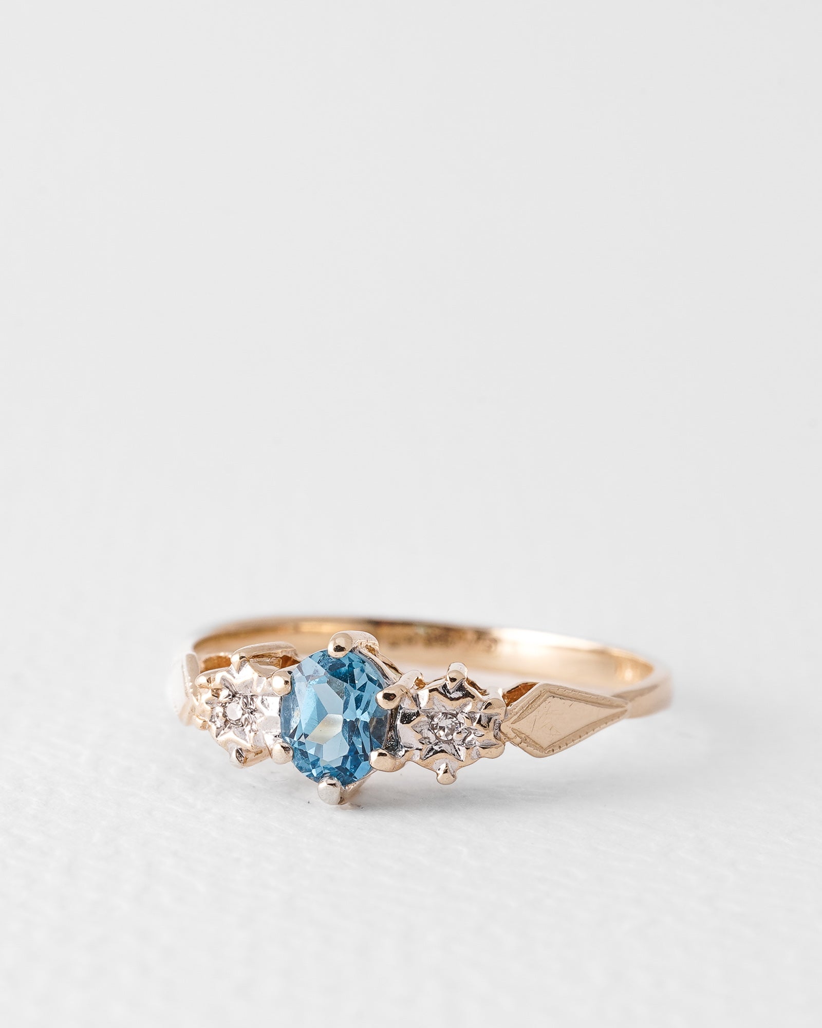 Jolie | Vintage Topaas & Diamant Dress