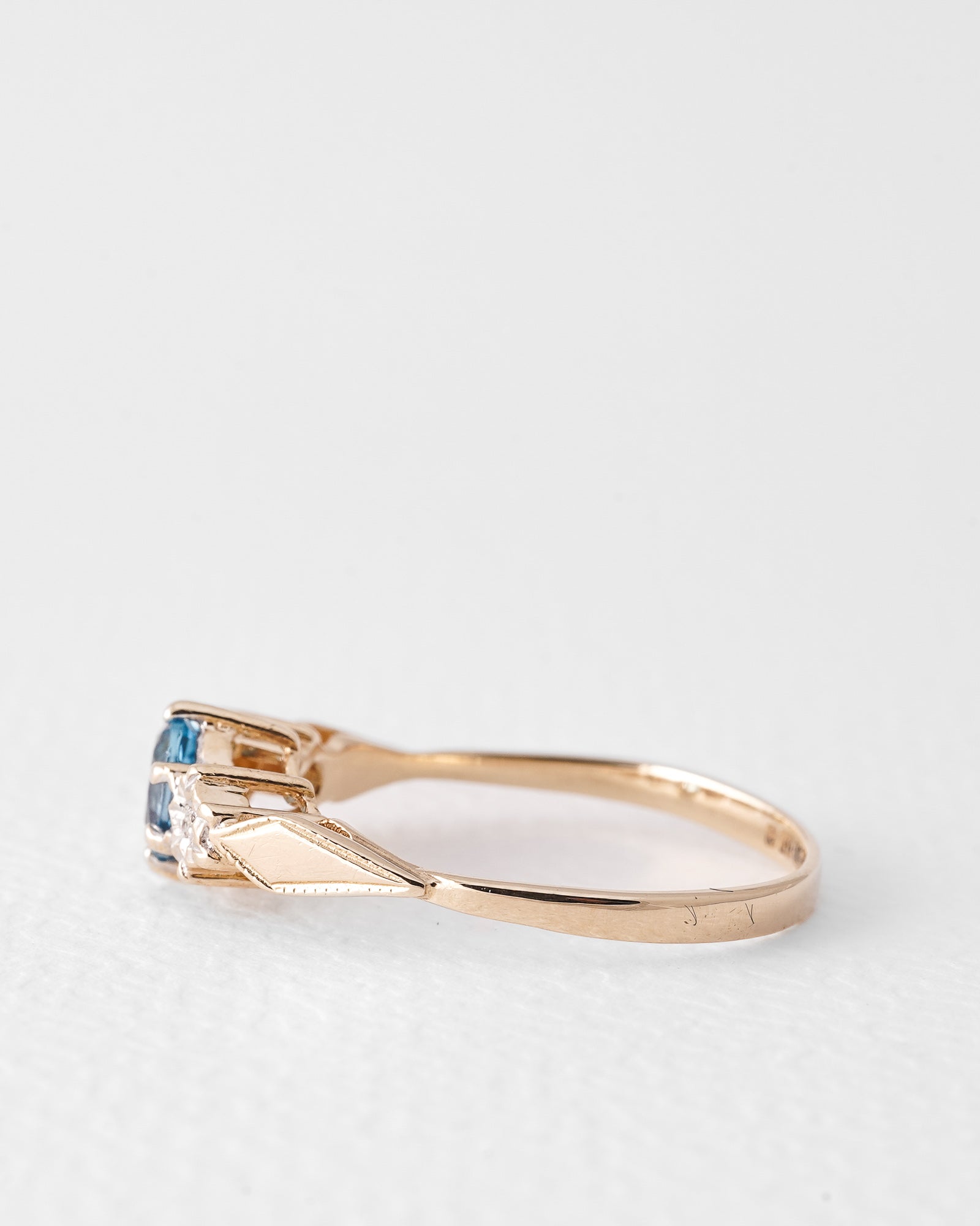 Jolie | Vintage Topaas & Diamant Dress