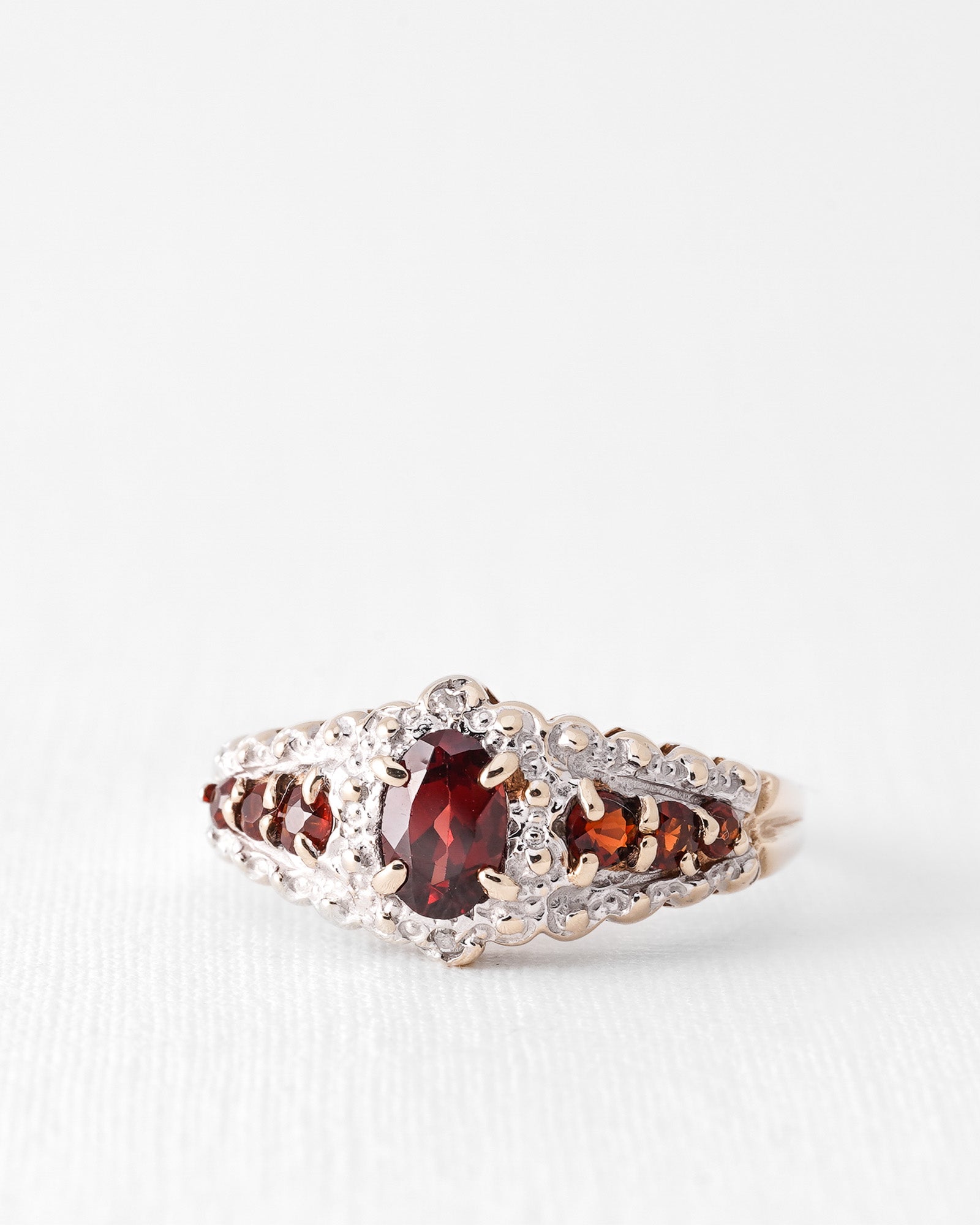 Ayla | Vintage Granaat & Diamant Dress