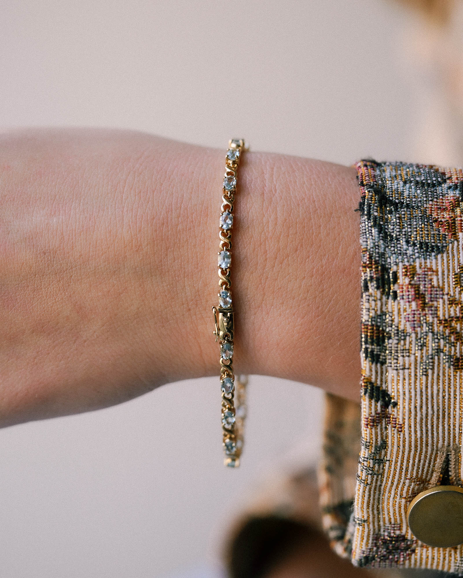 Maeve | Vintage Topaas Armband