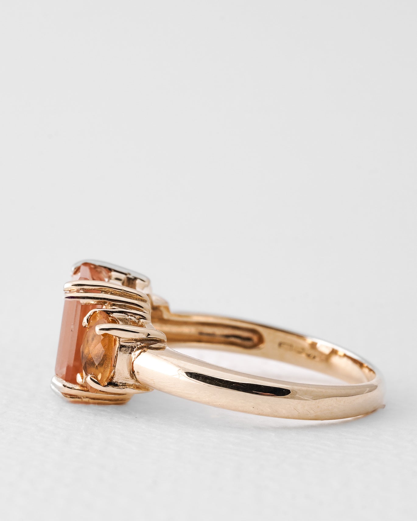 Lieve | Vintage Kwarts & Citrien Dress Ring