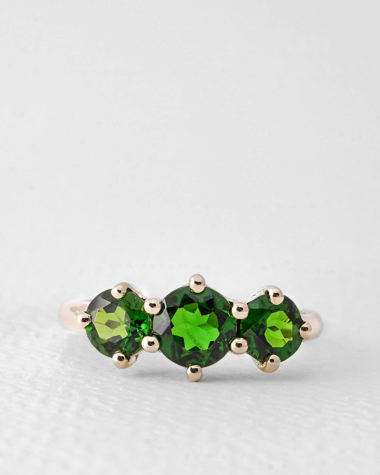 Paloma | Vintage Diopsiet Driesteen Ring