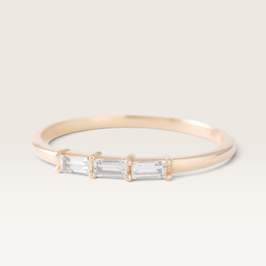 Alize | Baguette Diamant Trilogy Ring