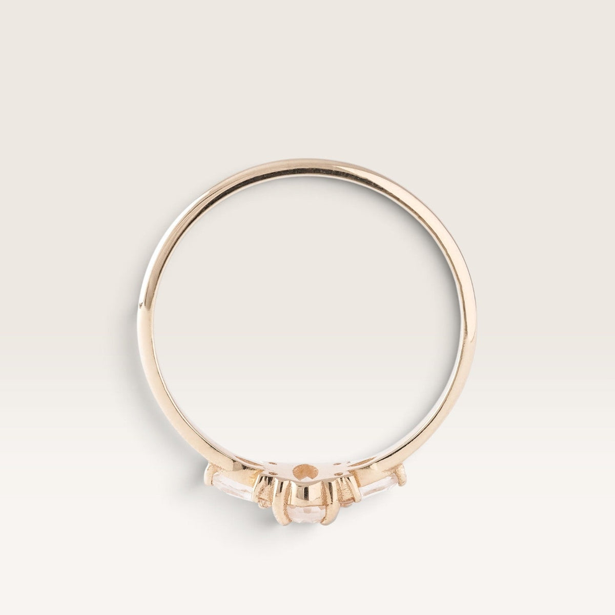 Camille | Maansteen & Diamant Ring - Menina Amsterdam