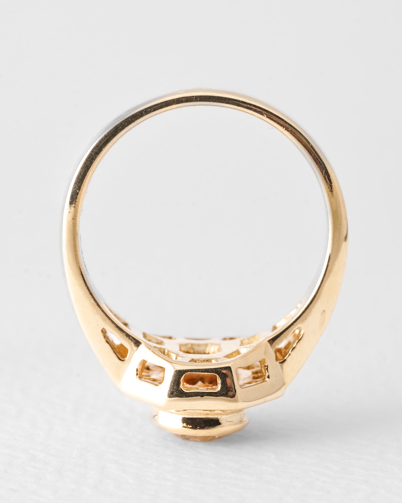 Loraine | 18K Geel Goud Briljant (1.82ct) Statement Ring