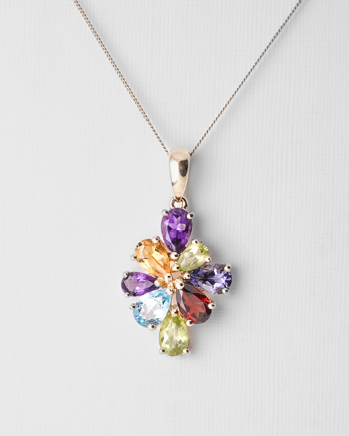 Taya | Vintage Multi Gemstone Hanger
