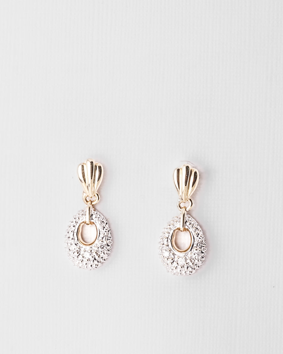 Nira | Vintage Diamant Oorbellen