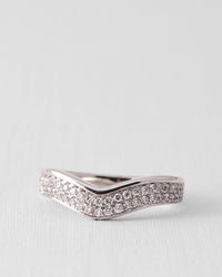 With a diamond