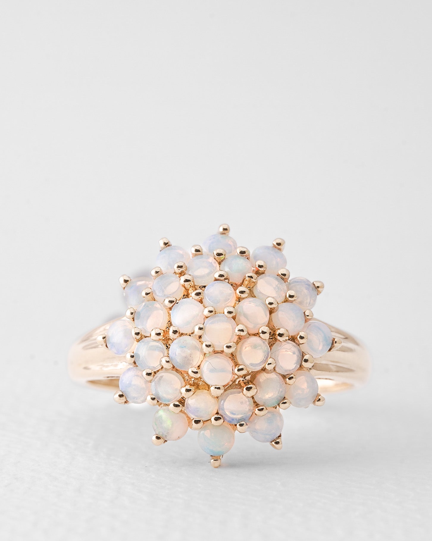 Colette | Vintage Opaal Cluster Ring