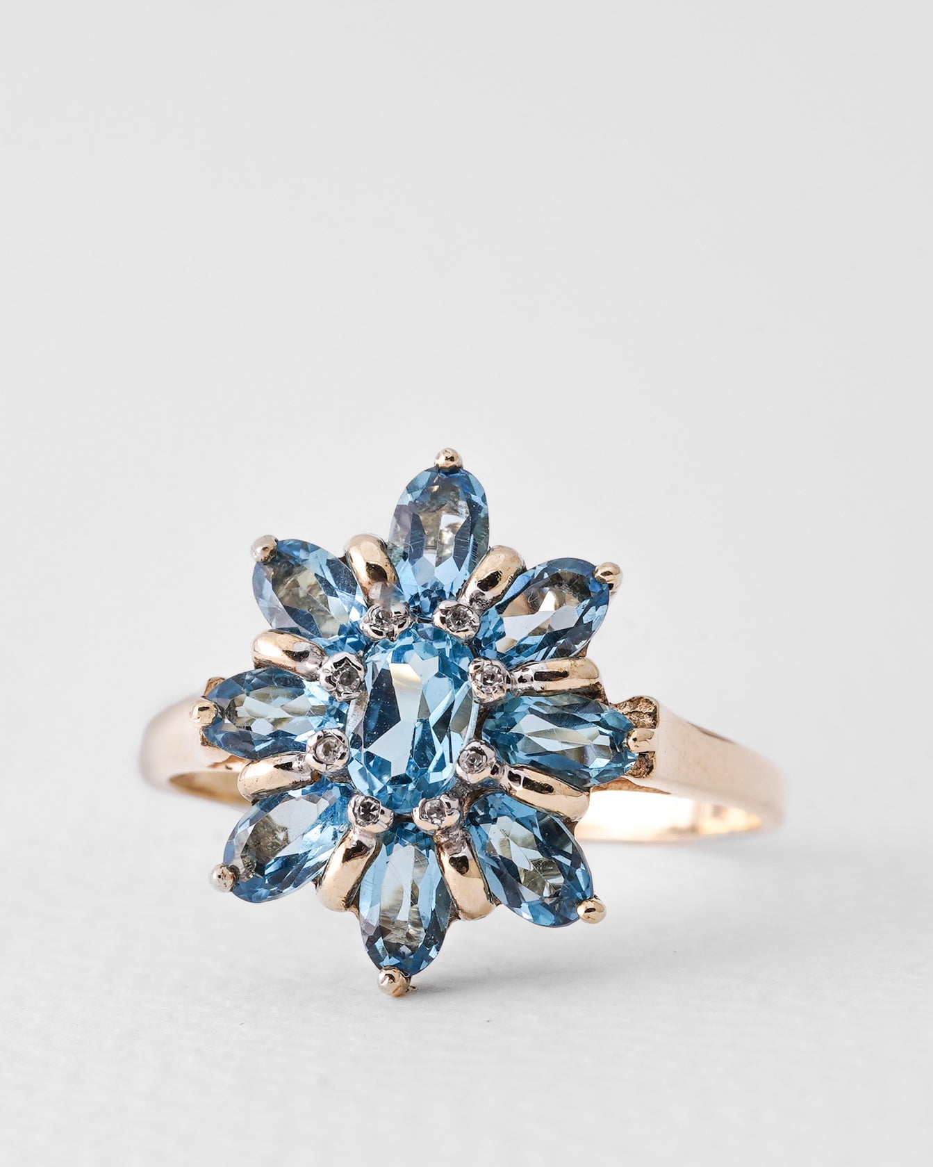 Marina | Vintage Topaas Dress Ring