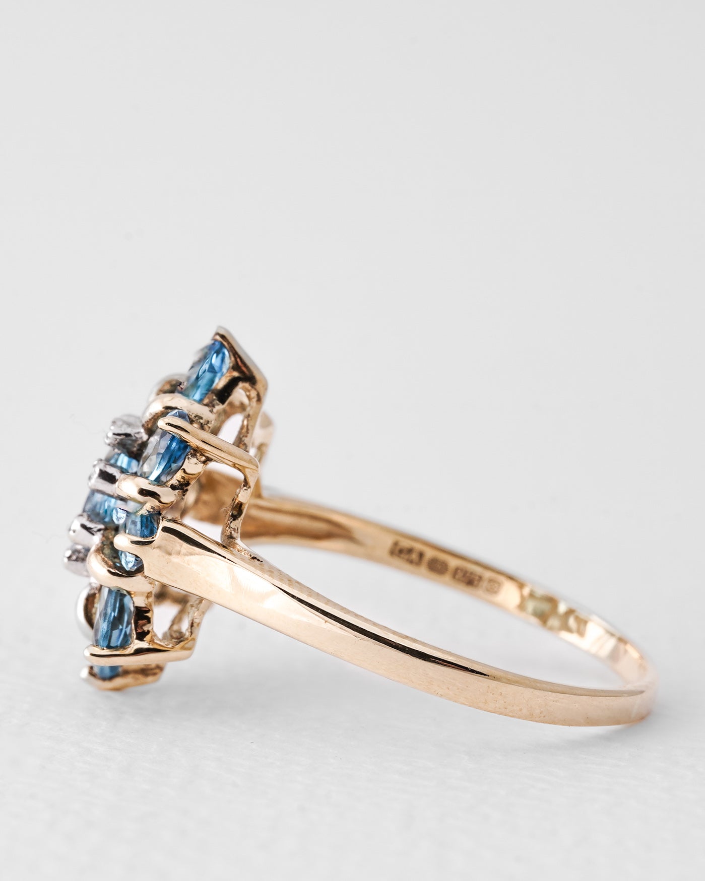 Marina | Vintage Topaas Dress Ring