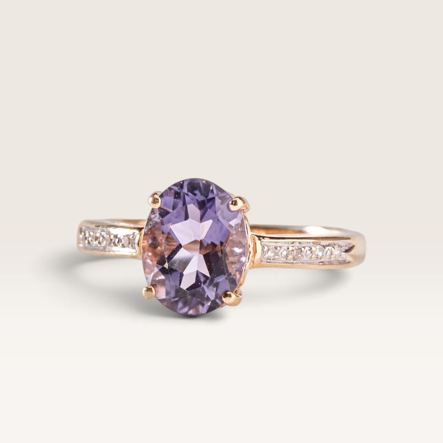 Lolita| Vintage Ioliet en Diamant ring