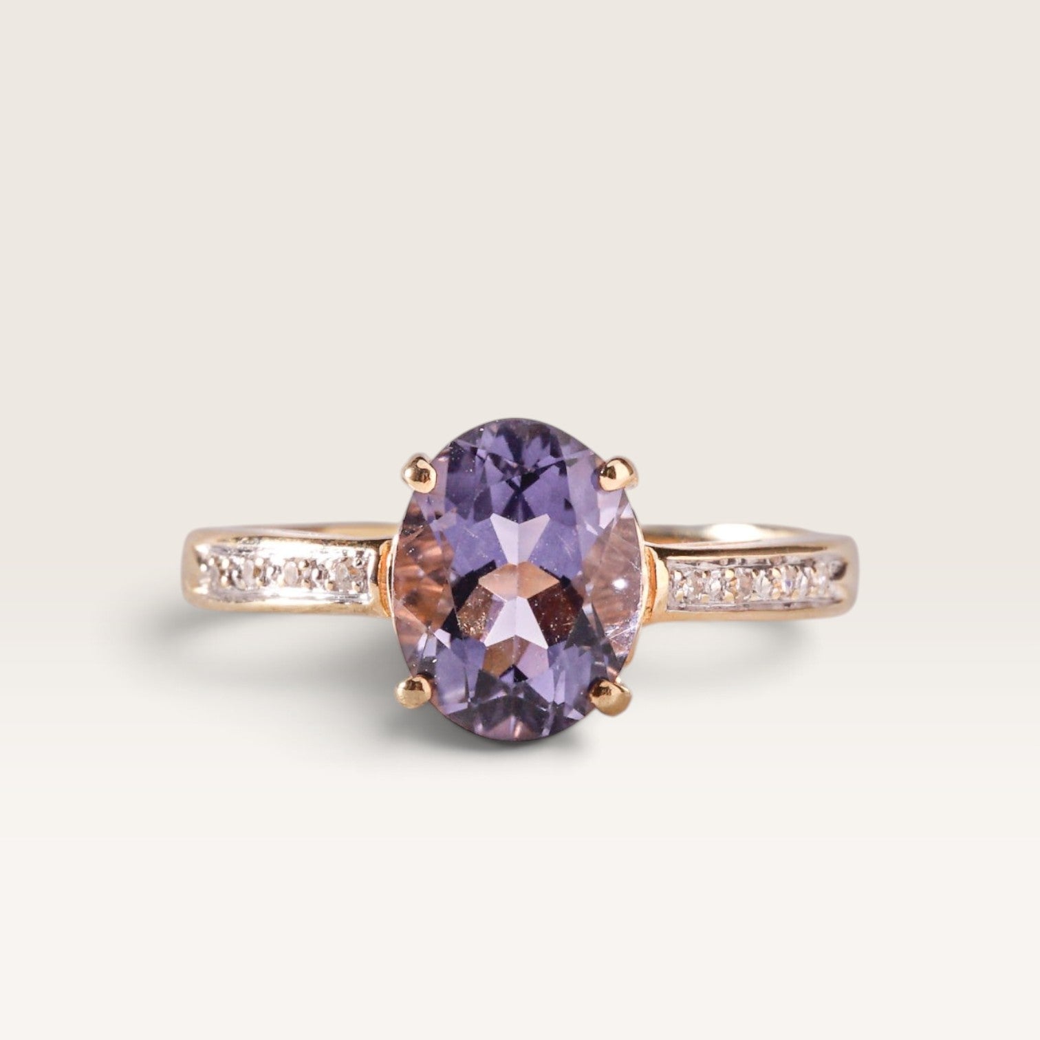 Lolita| Vintage Ioliet en Diamant ring
