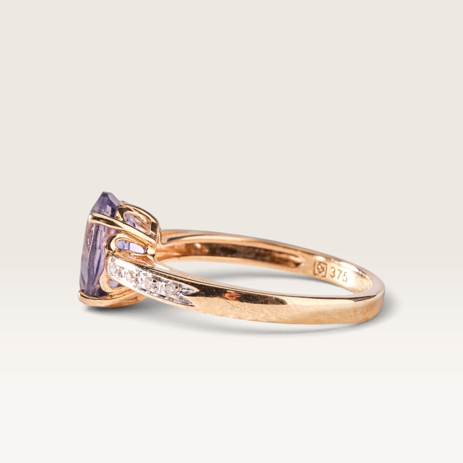 Lolita| Vintage Ioliet en Diamant ring