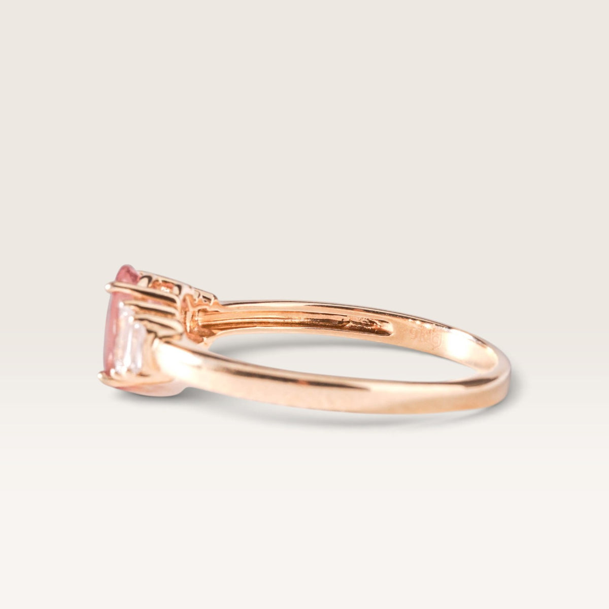 Christina| Vintage Kwarts en Zirkonia ring - Menina Amsterdam