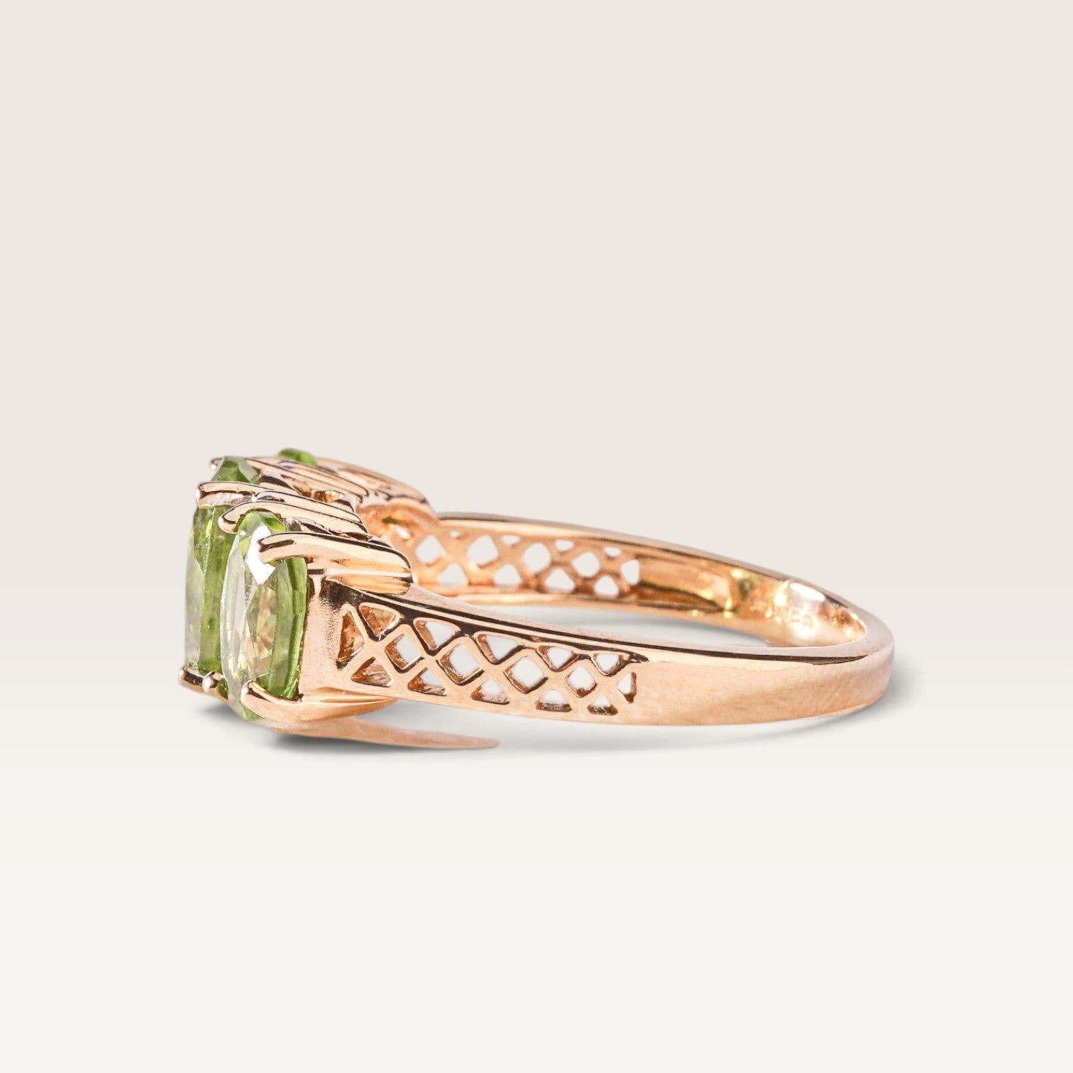 Tiffany| Vintage Triple Kwarts ring - Menina Amsterdam