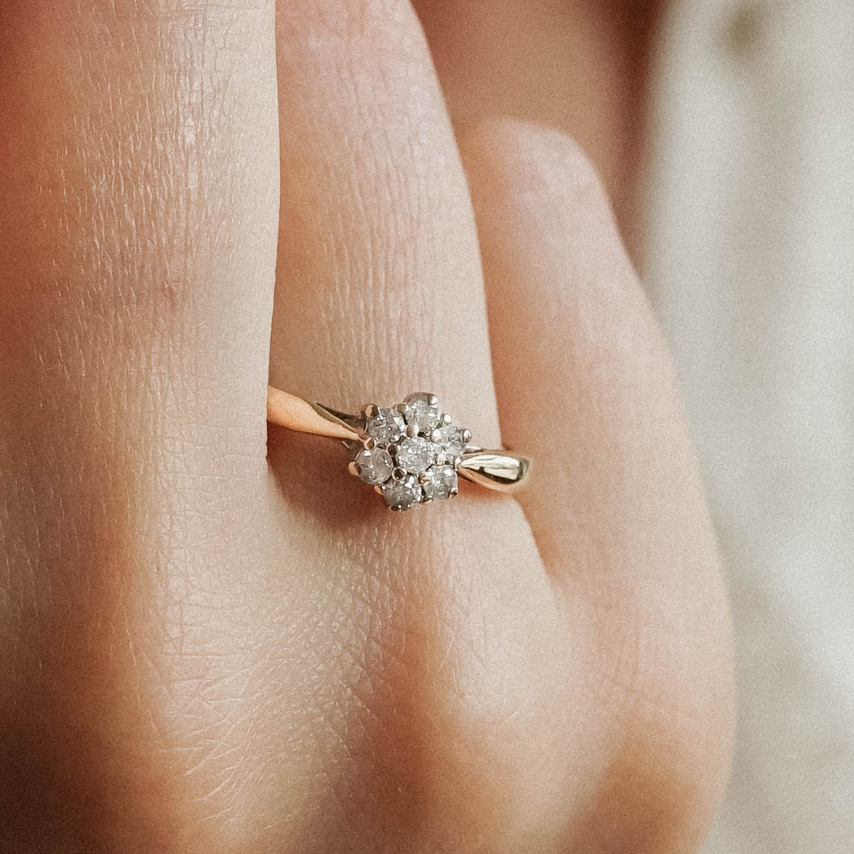 Hèlène | Vintage Diamant ring