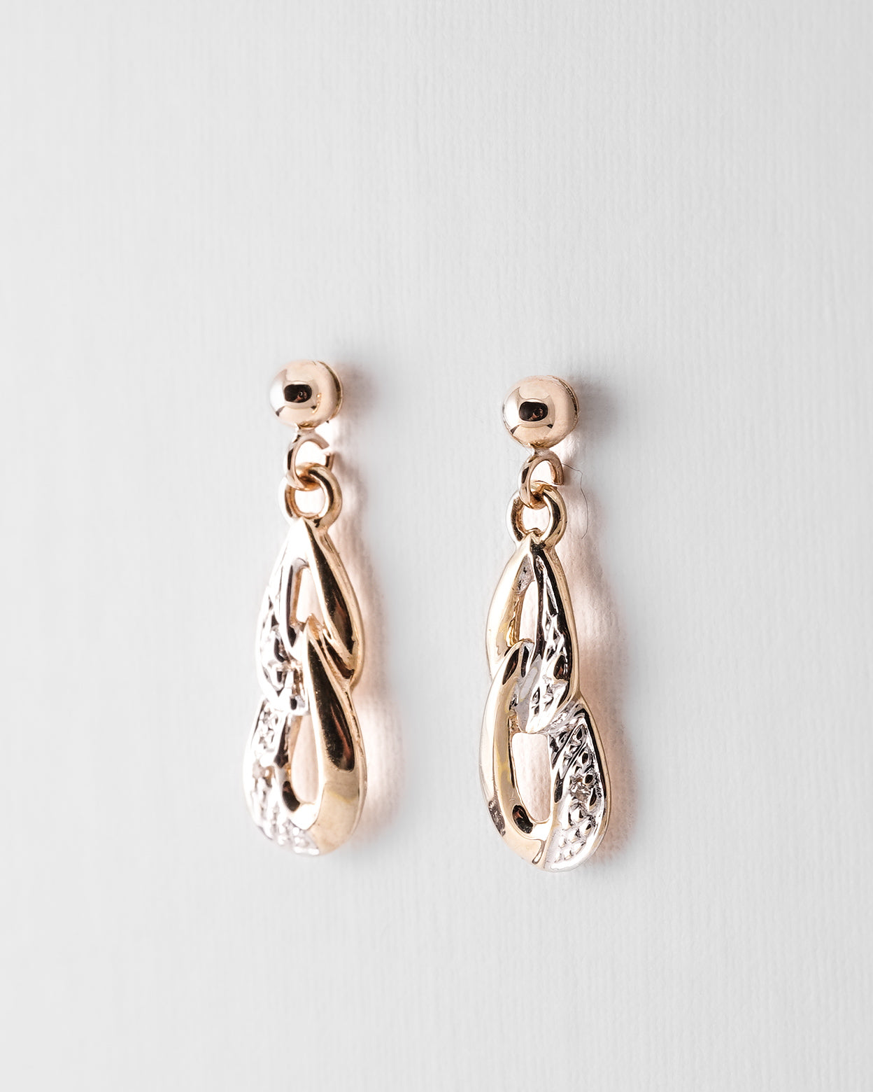 Aurélie | Vintage Diamant Oorbellen