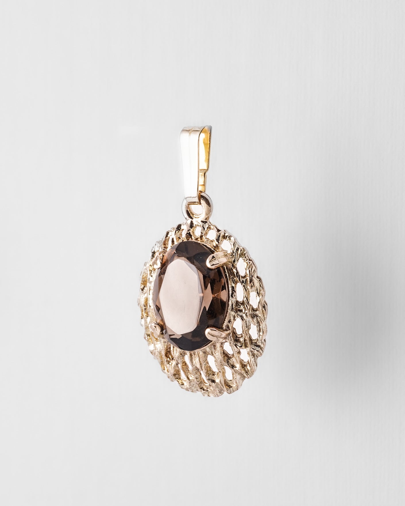 Zori | Vintage Smoky Quartz Pendant