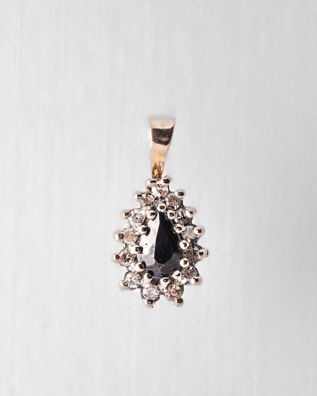 Anita | Vintage Saffier & Diamant Hanger