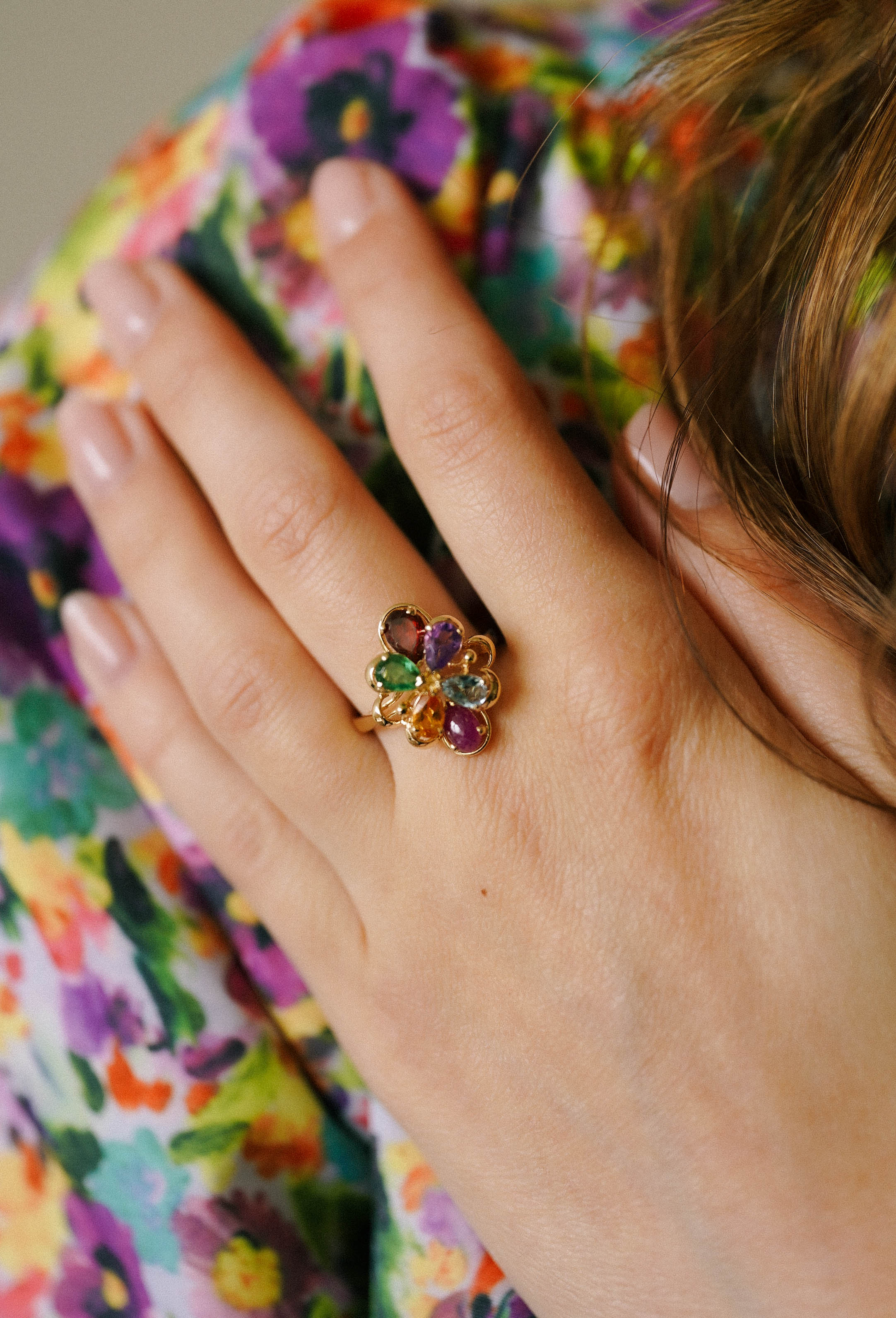 Mila | Vintage Multi Gemstone