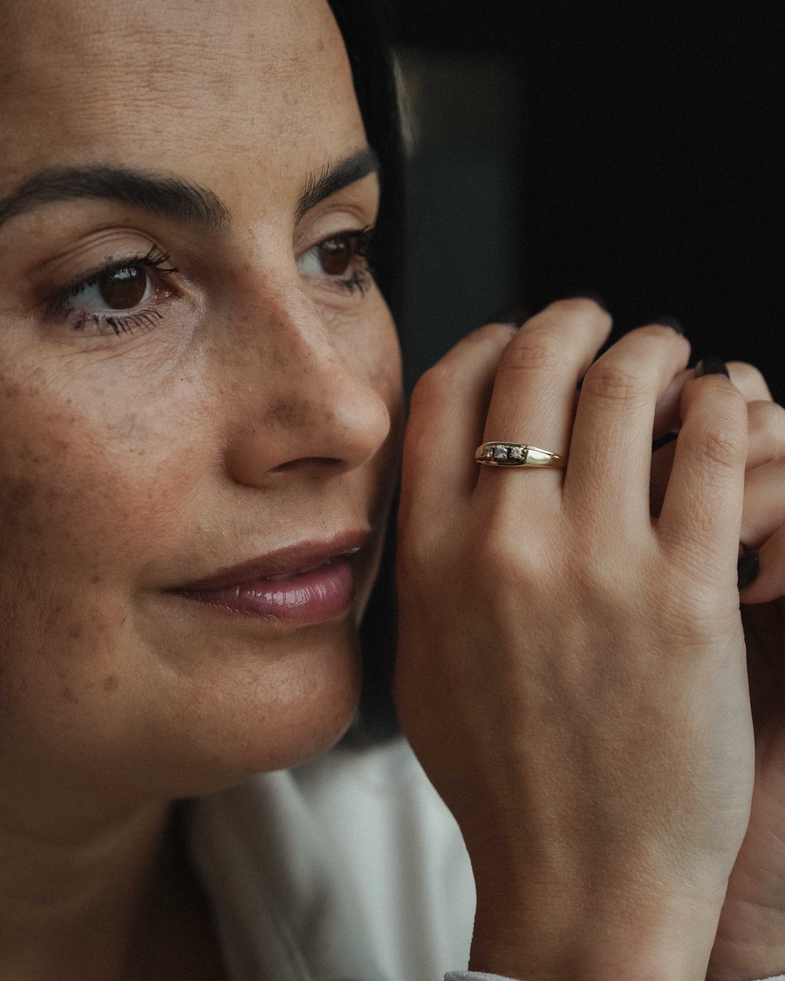 Mavi | 14K Briljant (0.04ct) Band Ring