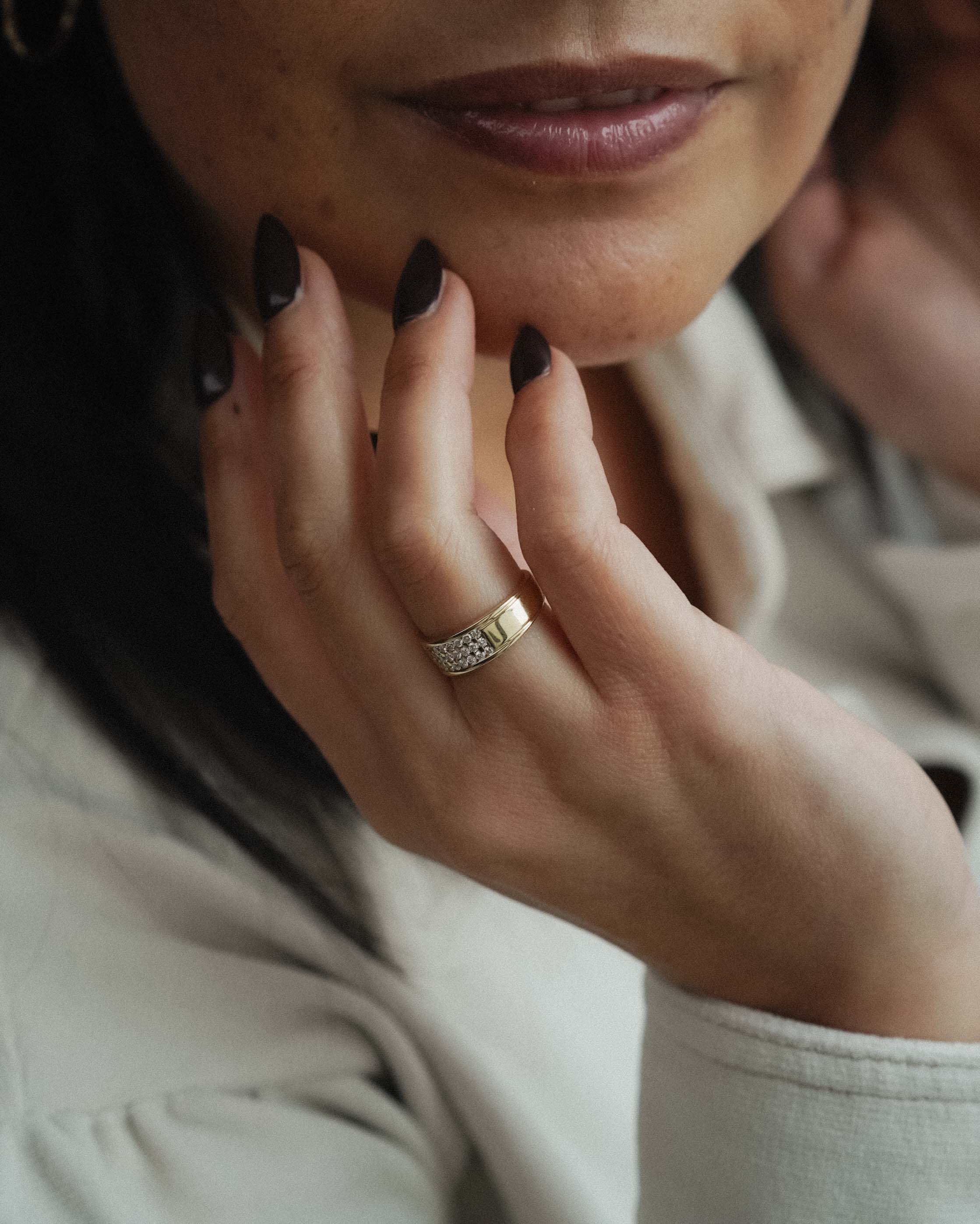 Lysa | 14K Briljant (0.45ct) Band Ring