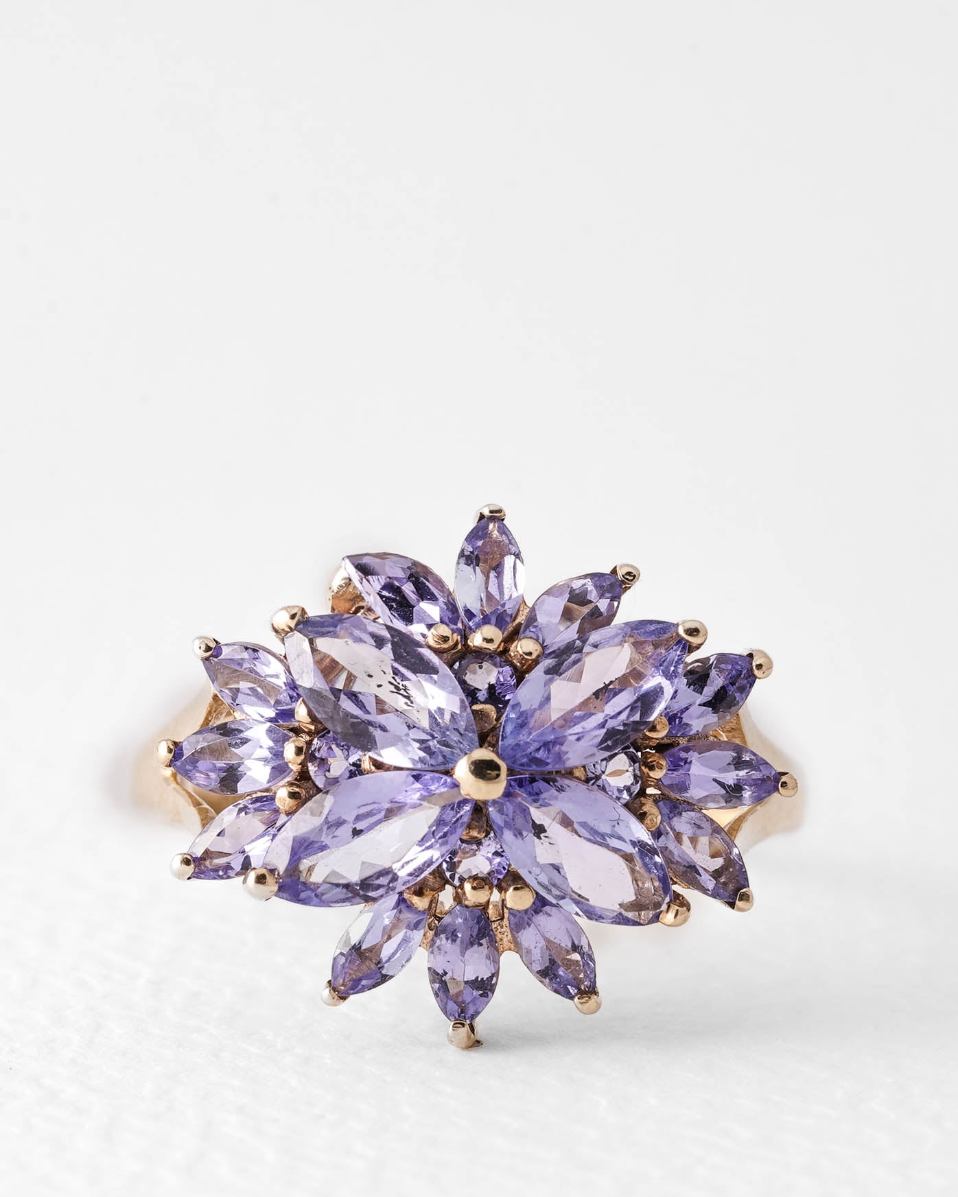 Elin | Vintage Tanzaniet Cluster
