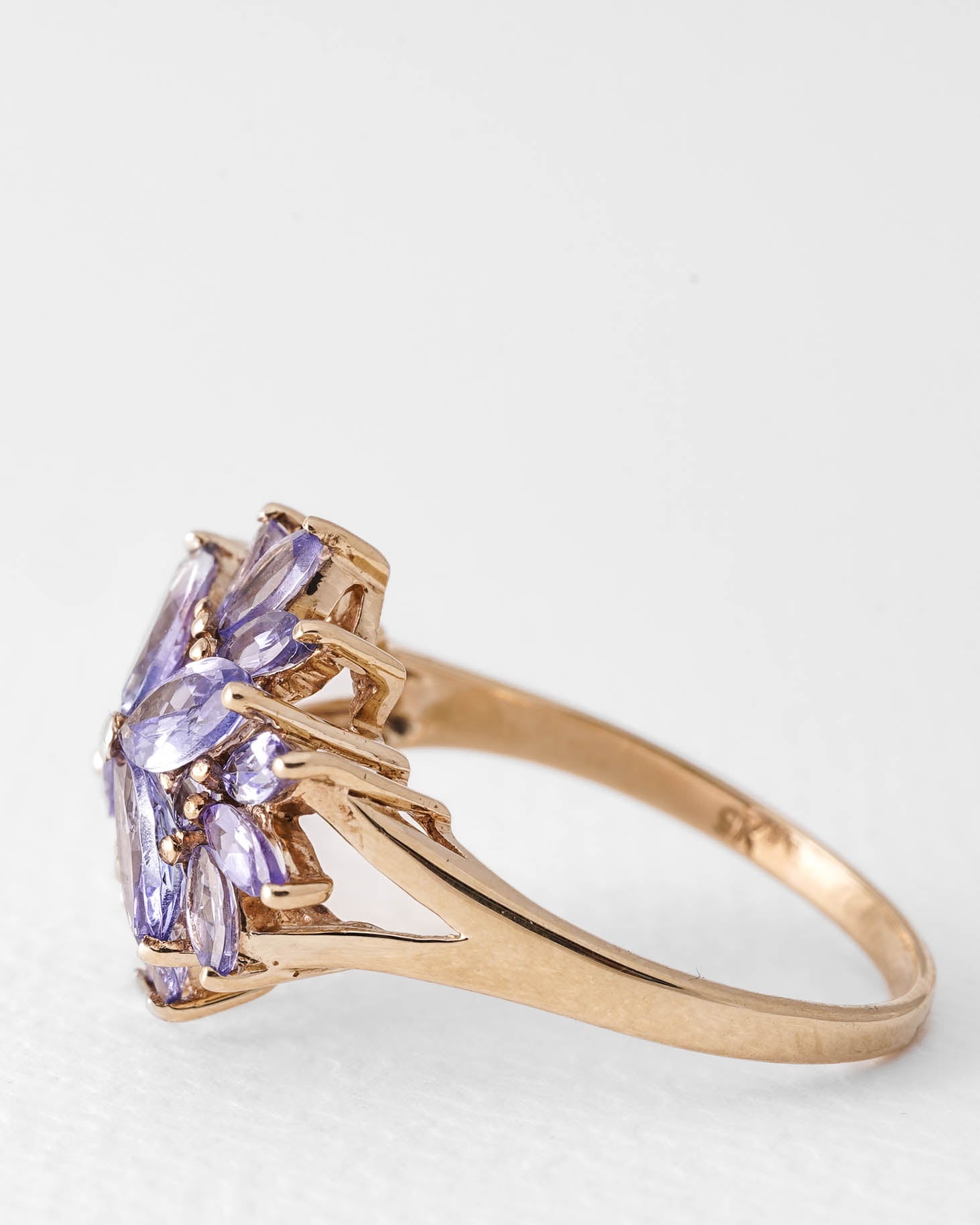 Elin | Vintage Tanzaniet Cluster