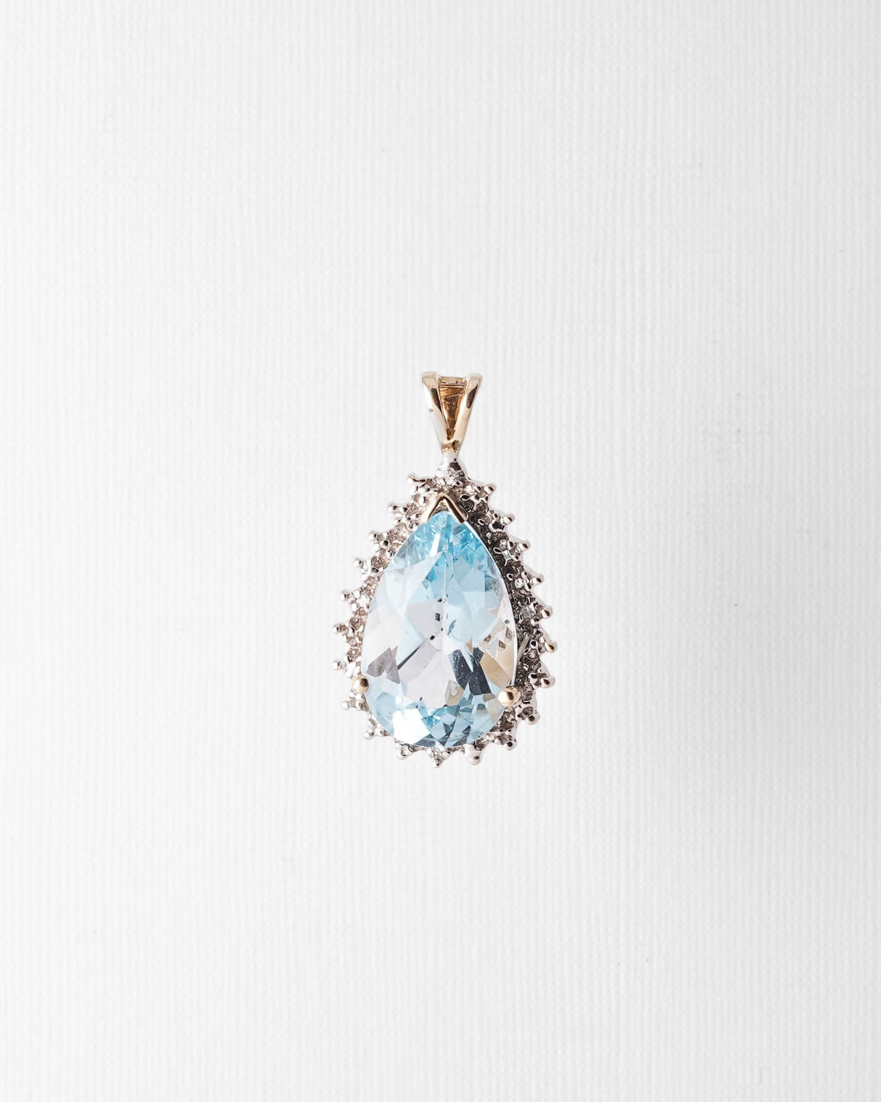 Zara | Vintage Topaas & Diamant Hanger
