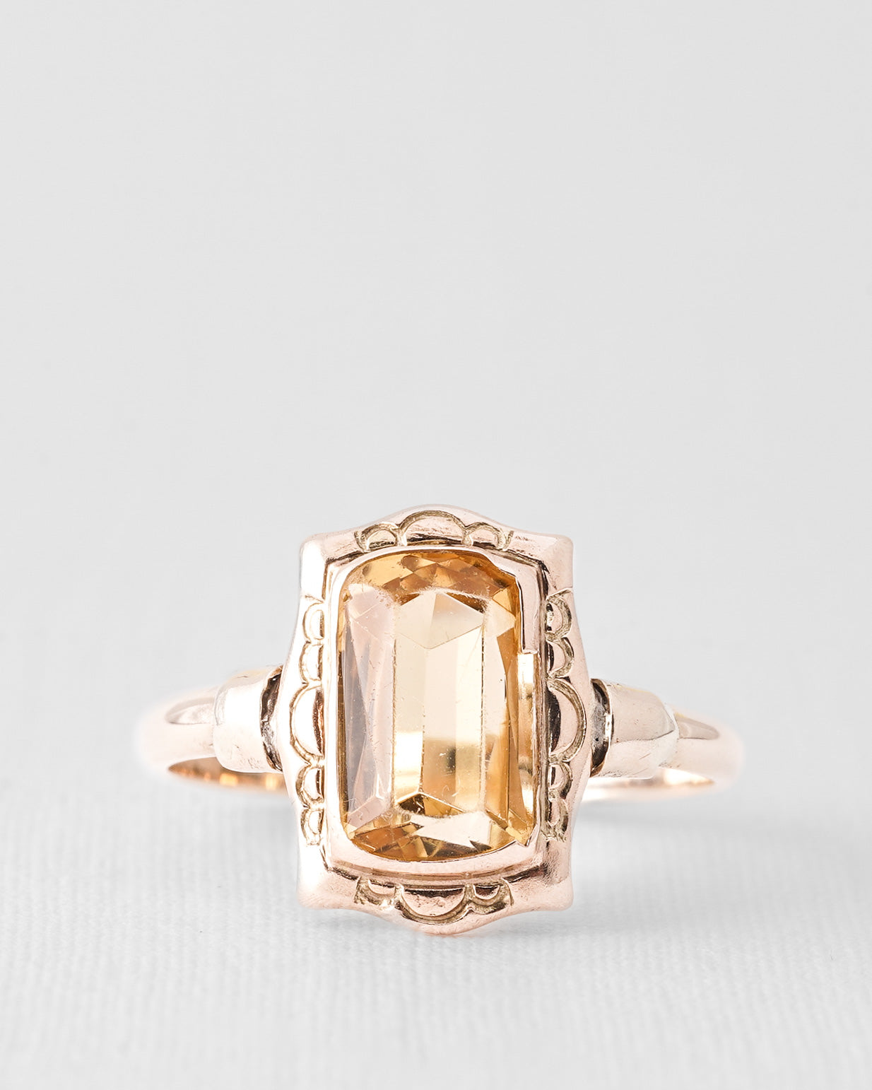 Solange | Vintage Citrien Ring