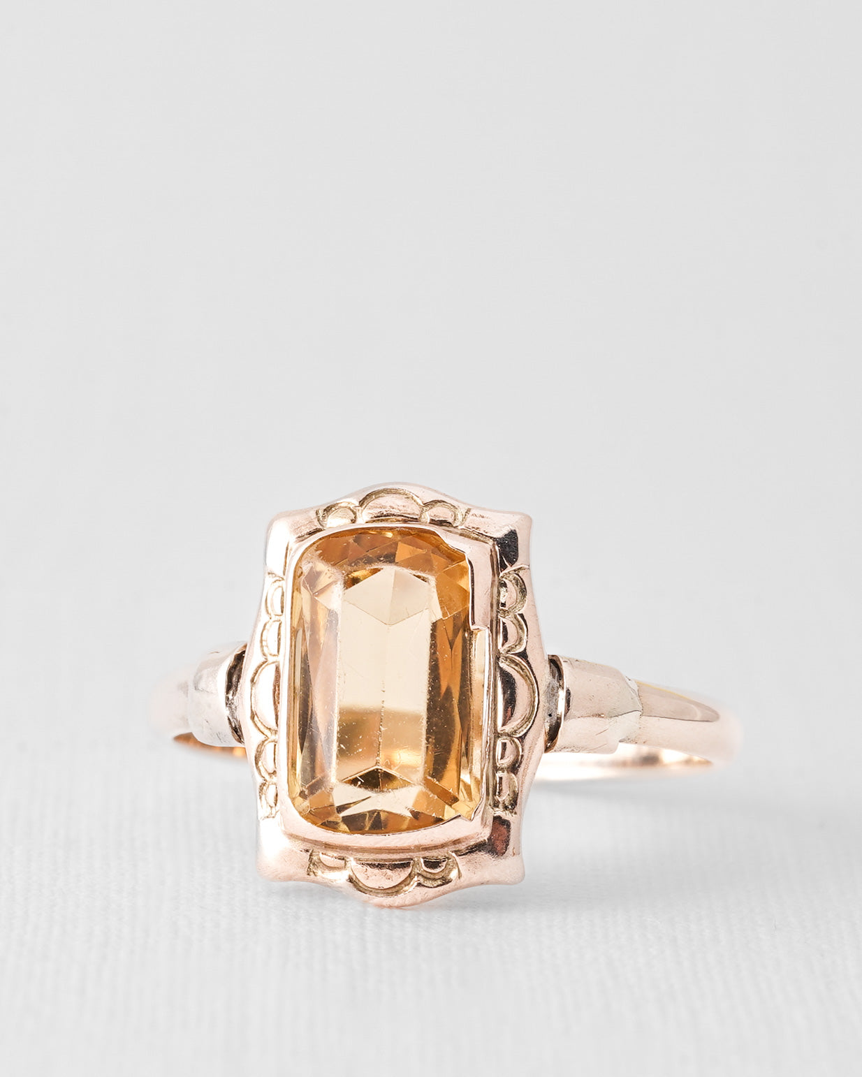 Solange | Vintage Citrien Ring