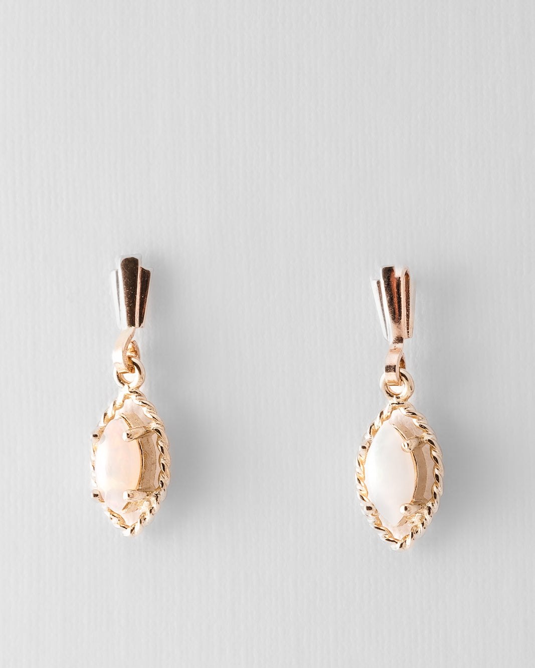 Aveline | Vintage Opaal Oorbellen