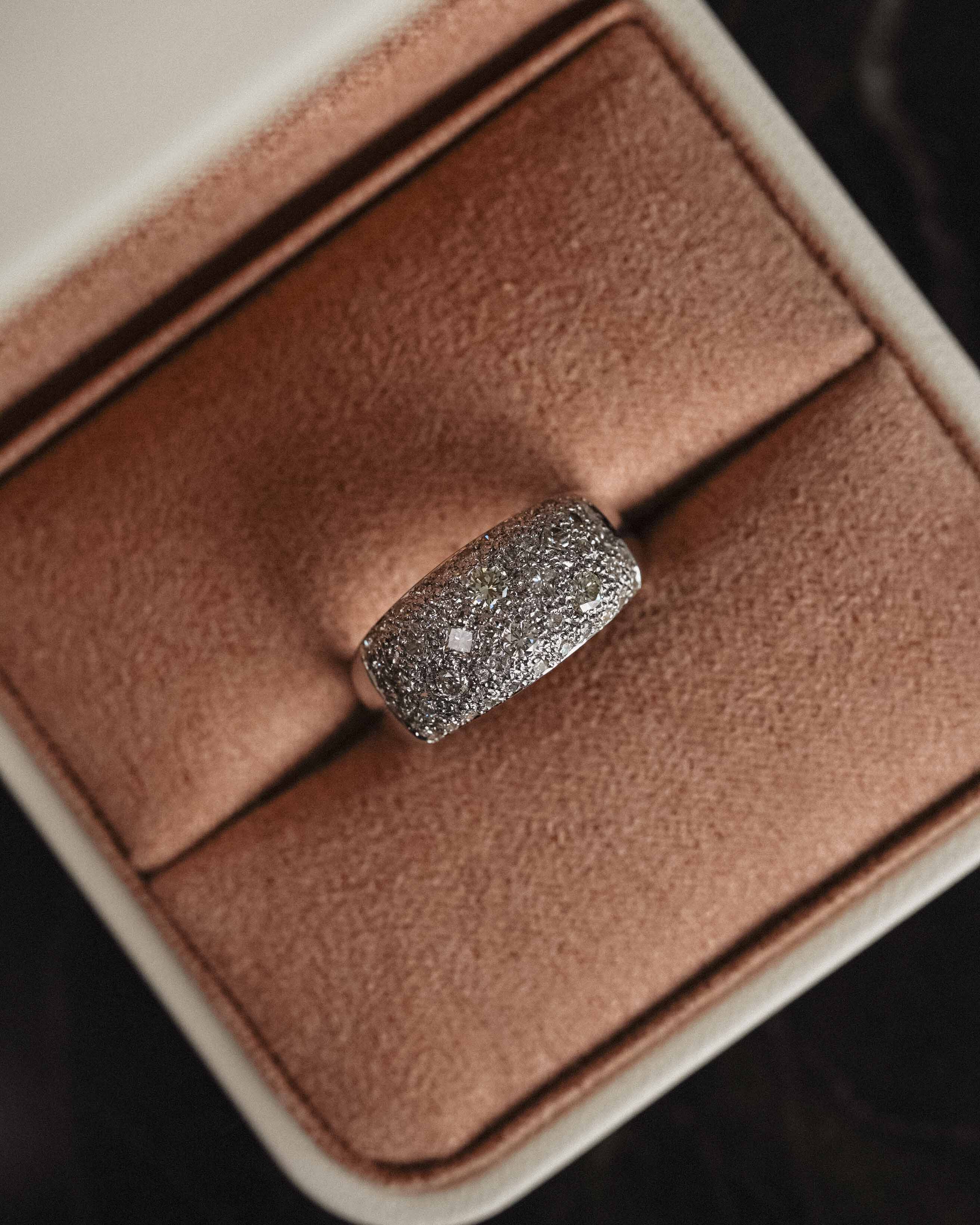 Mireya | 18K Witgoud & Diamant (1.46ct) Brilliant Cut Ring