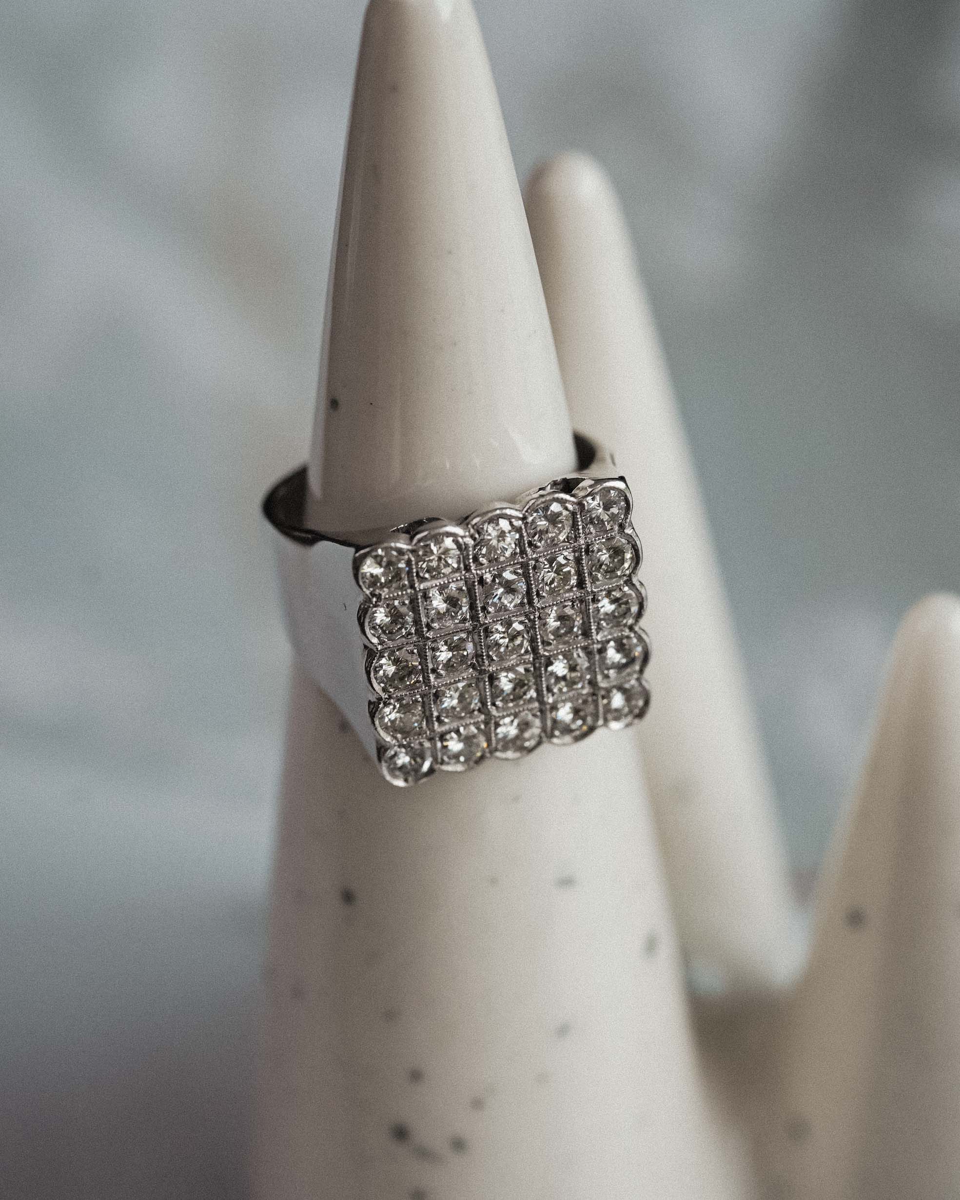 Talissa | 14K Witgoud & Diamant (1.25ct) Brilliant Cut Ring