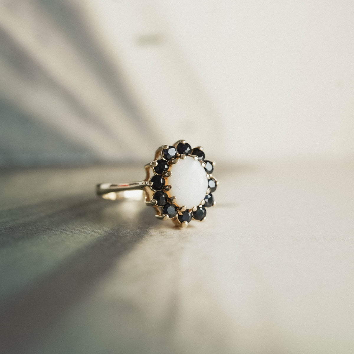 Katherina | Vintage Opaal en Saffier