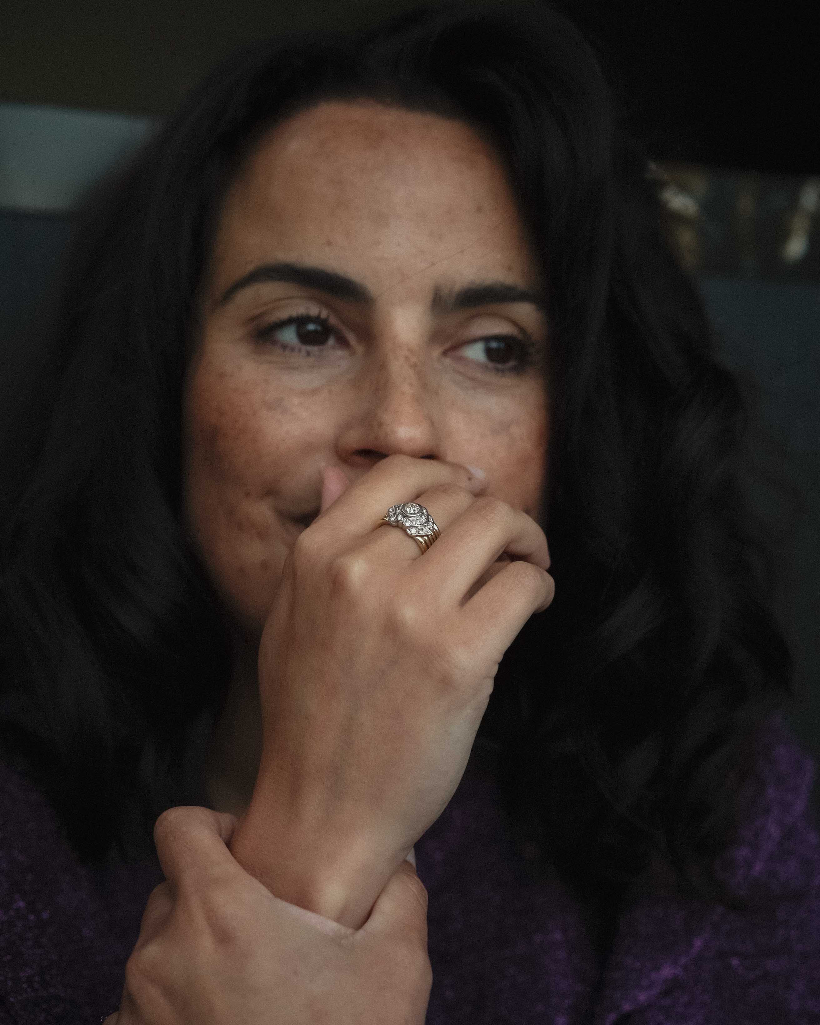 Fenna | 18K Geelgoud & Diamant (1.35ct) Brilliant Cut Ring