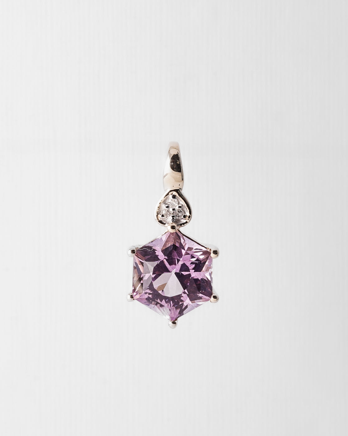 Féline | Vintage Amethist & Diamant Hanger