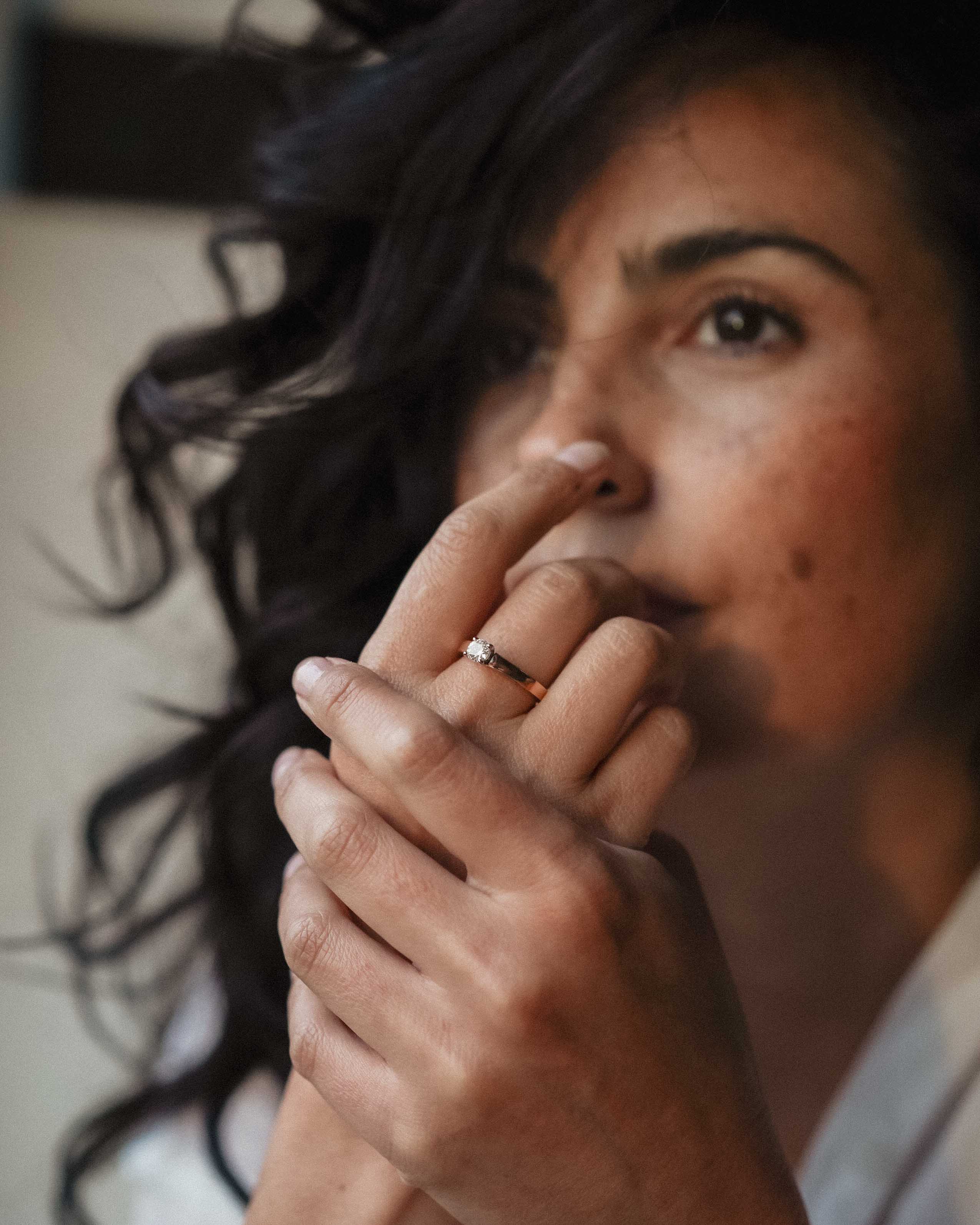 Fleur | 14K Rosé Goud Briljant (0.38ct) Solitaire Ring