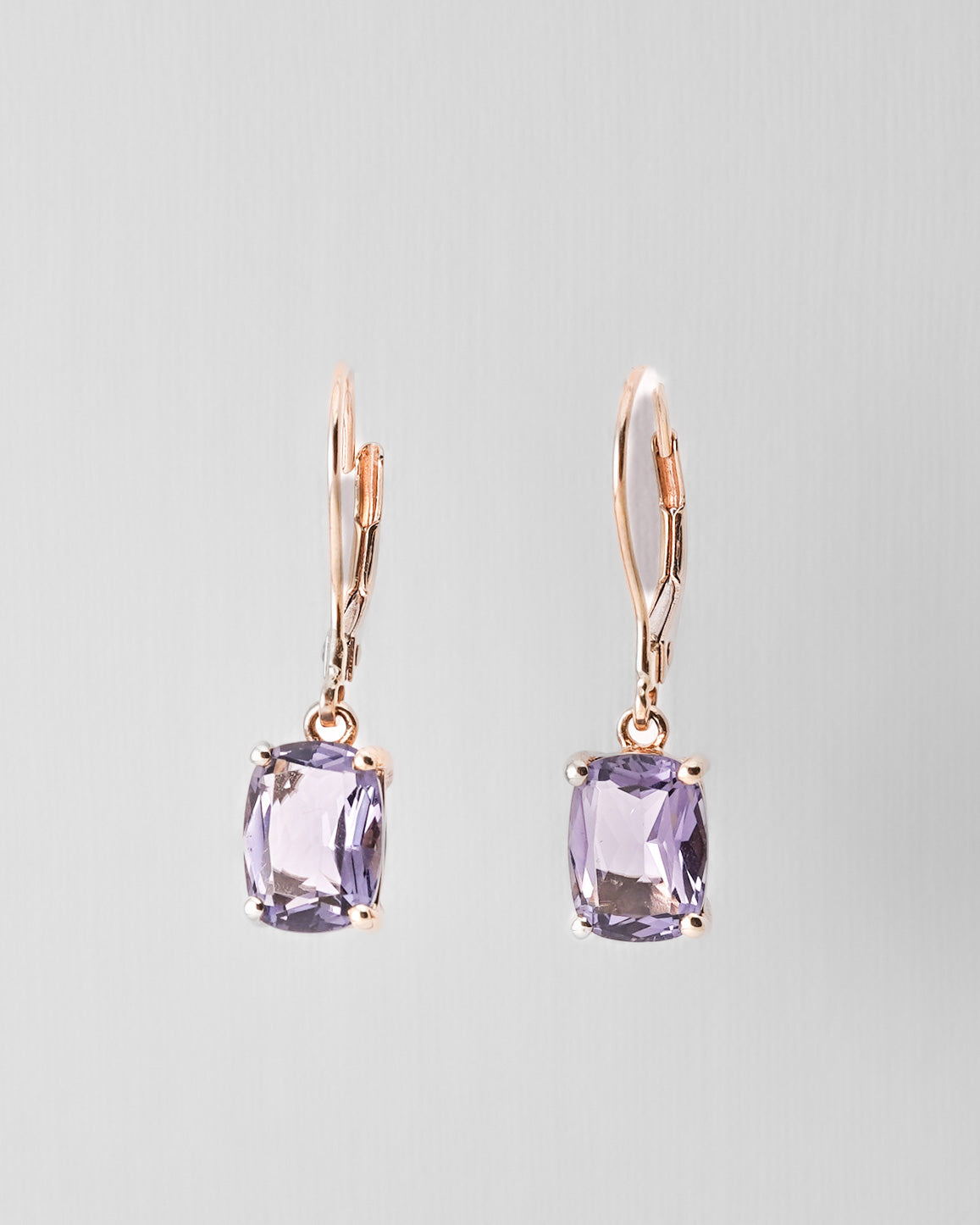 Norelle | Vintage Blueberry Kwarts Oorbellen