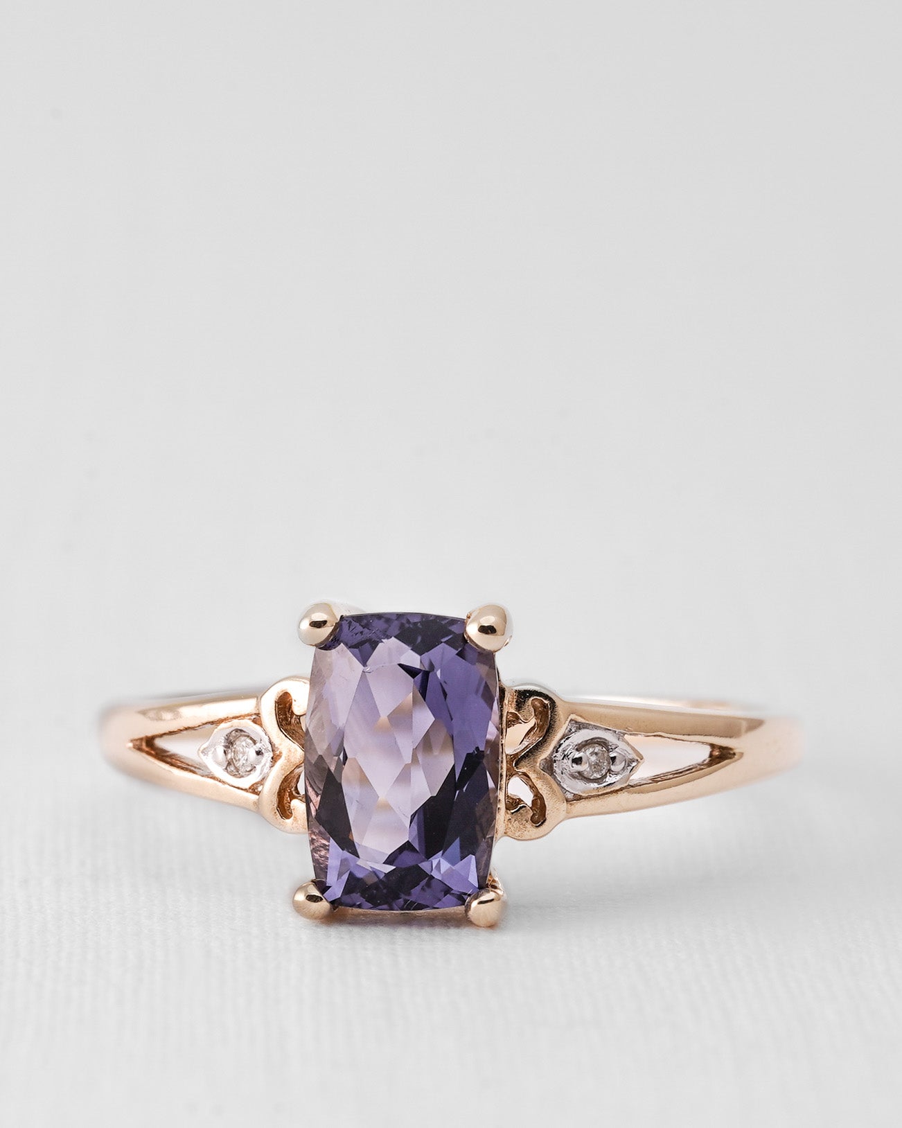 Vionne | Vintage Ioliet & Diamant Ring