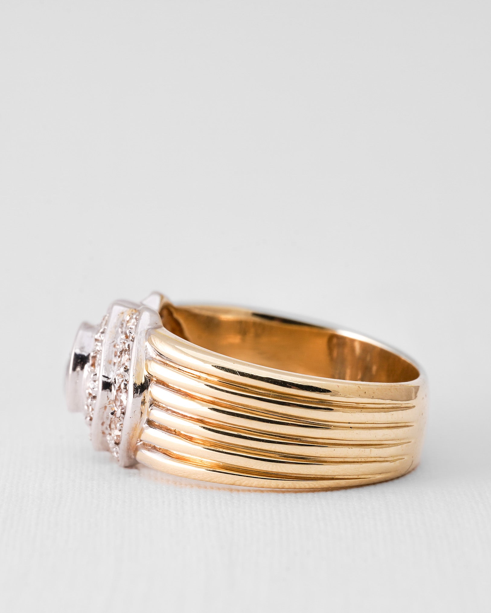 Fenna | 18K Geelgoud & Diamant (1.35ct) Brilliant Cut Ring