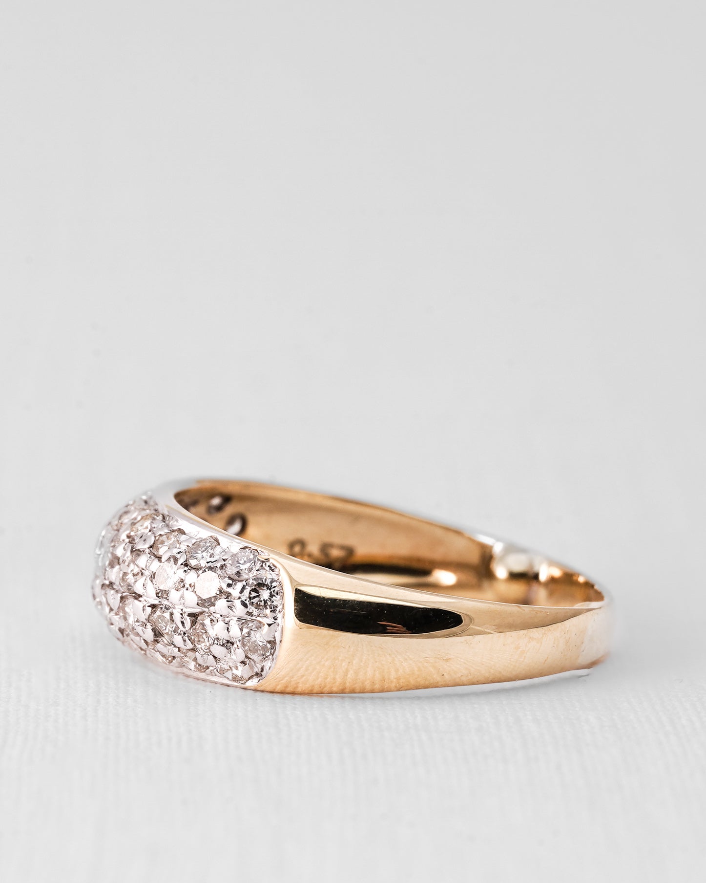Mirelle | 14K Yellow Gold & Diamond (0.94ct) Brilliant Cut Ring