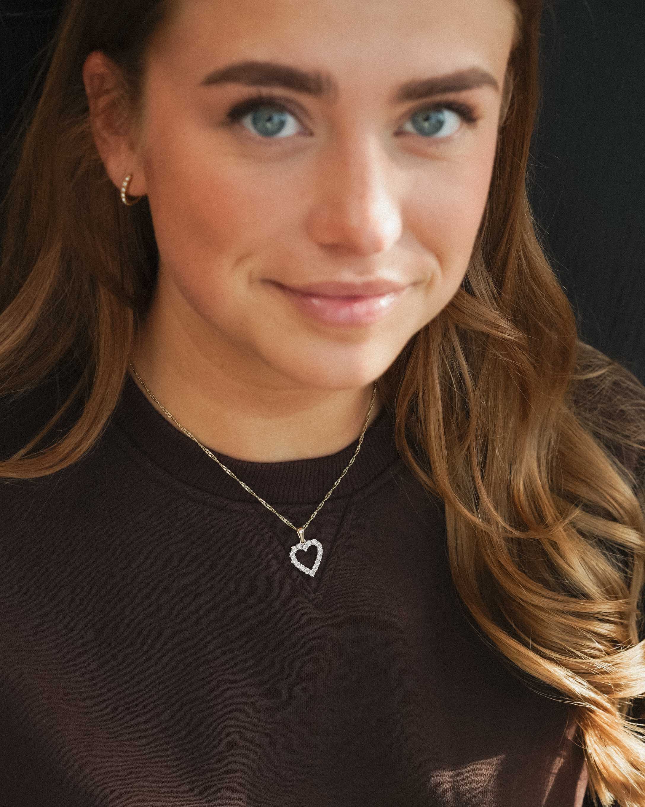 Amara | Vintage Diamant Hart Hanger