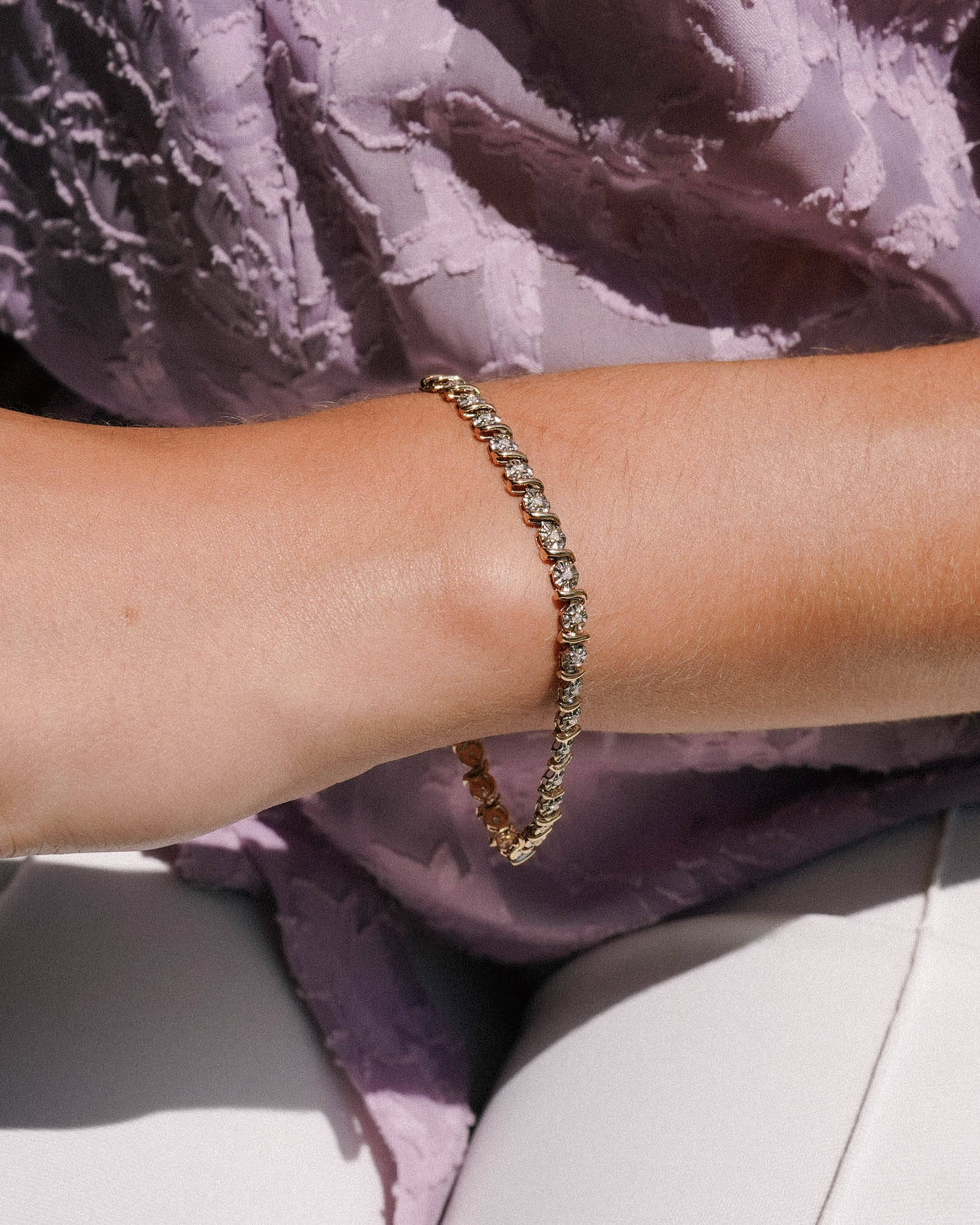 Luna | Vintage Diamant Armband