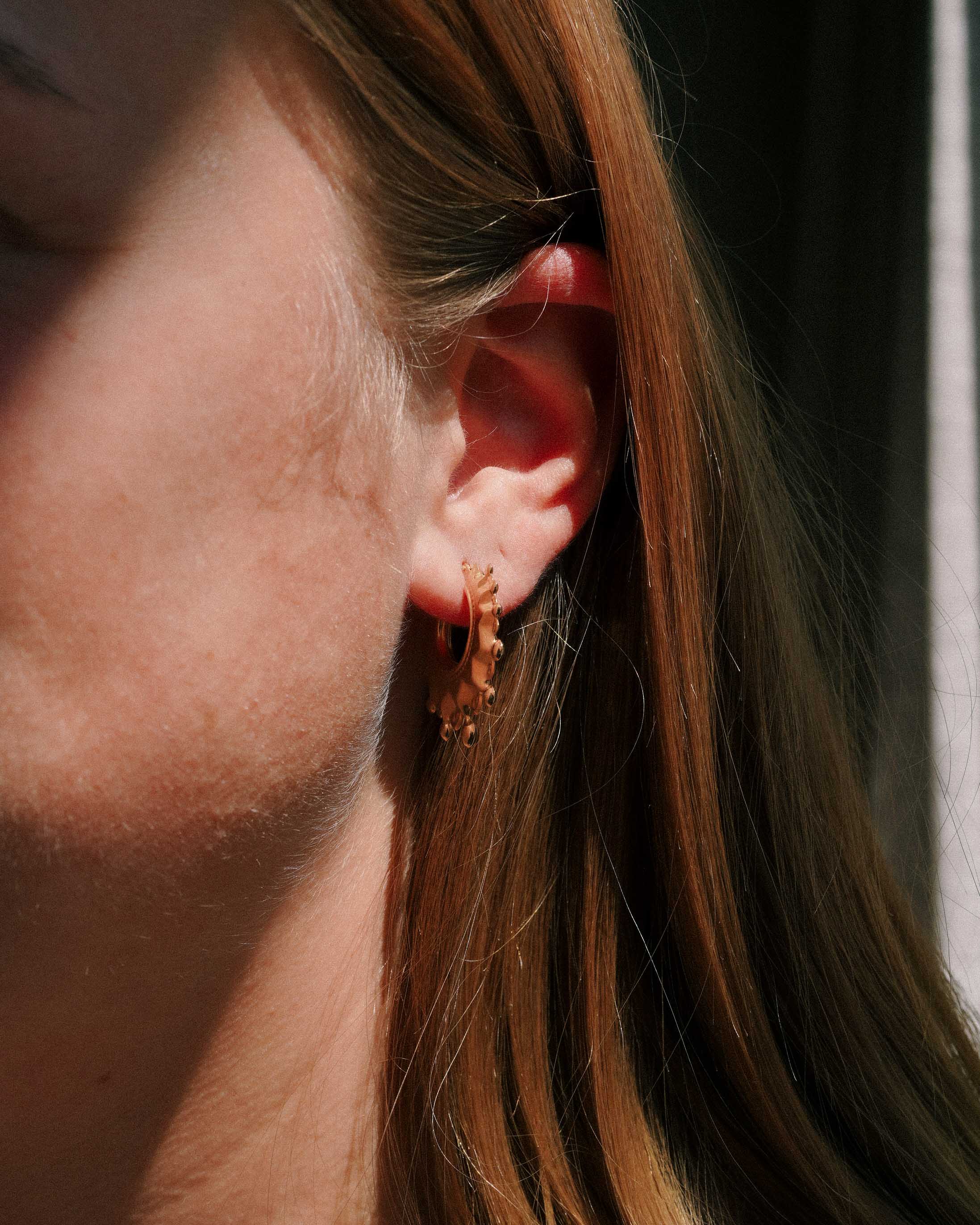 Yade | Vintage Creool Oorbellen - Menina Amsterdam
