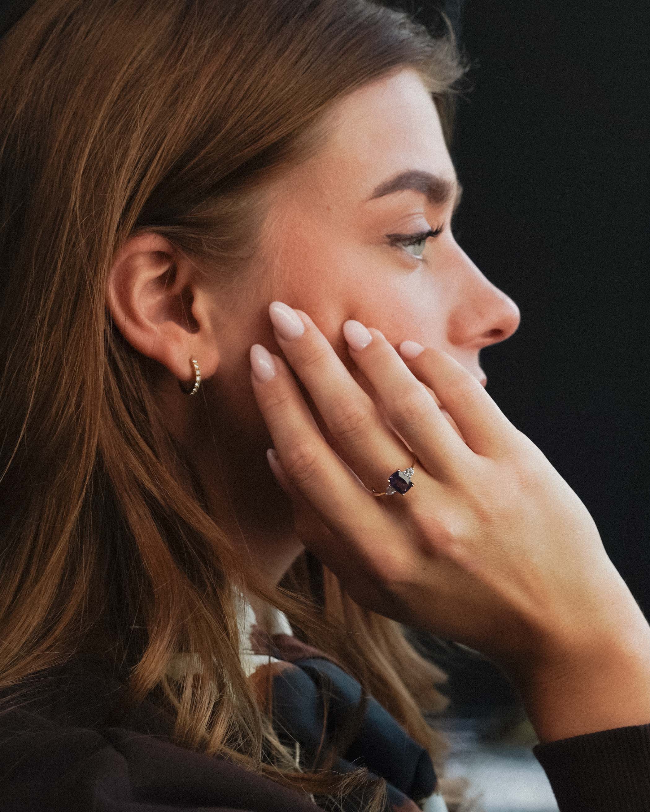 Elysanthe | Vintage Ioliet & Tanzaniet Ring