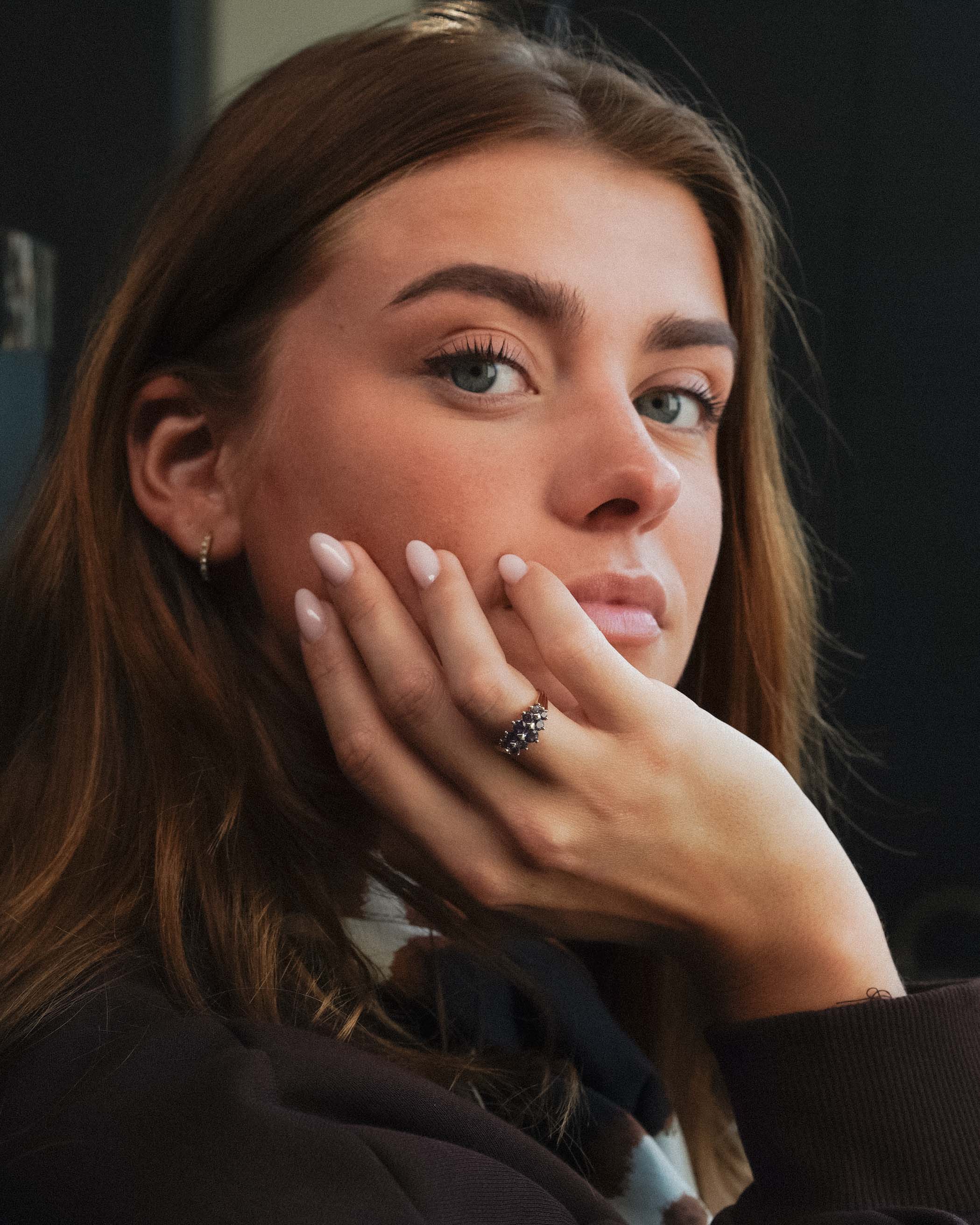 Ravena | Vintage Ioliet Cluster Ring